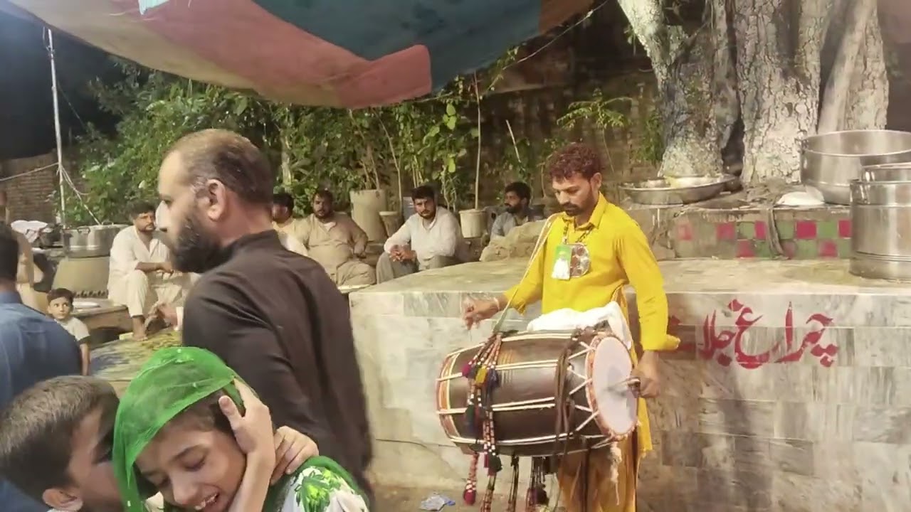 BabaAkramsainDarbar Data Sahab Lohare duty DholperformanceKamran sain dhol great master &Salman Ali 
