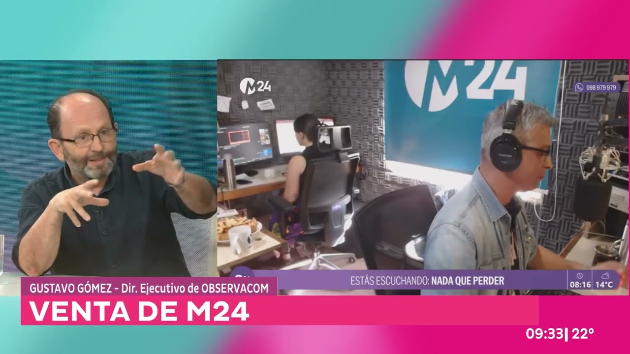 Venta de M24 reabre el debate sobre concentración de medios y transparencia en Uruguay