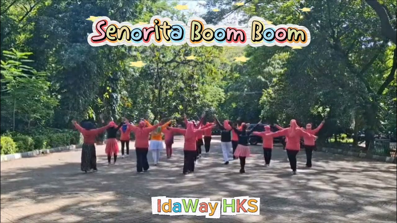 Senorita Boom Boom Line Dance // Choreo by Abadi Haria // IdaWay HKS