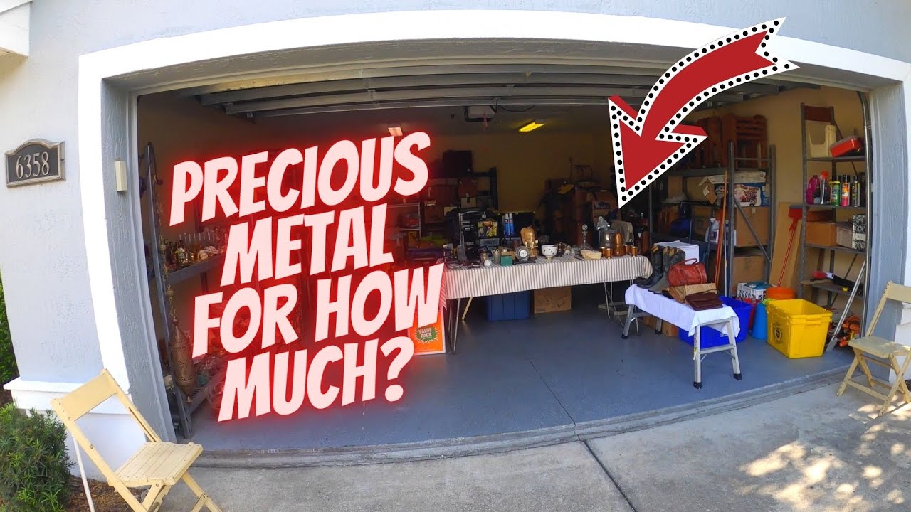 Precious Metal Found at Garage Sale then Silver Coins Bought in the Pawn Shop
