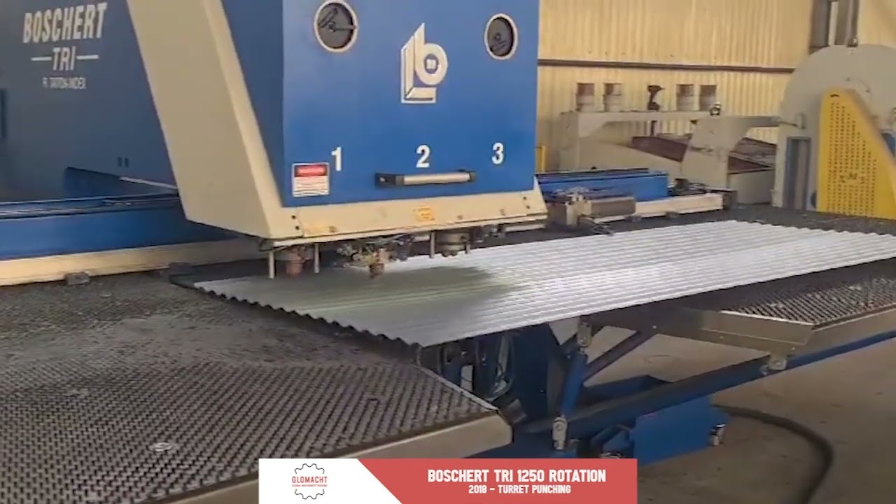 BOSCHERT TRI 1250 ROTATION  - 2018 - Turret Punching