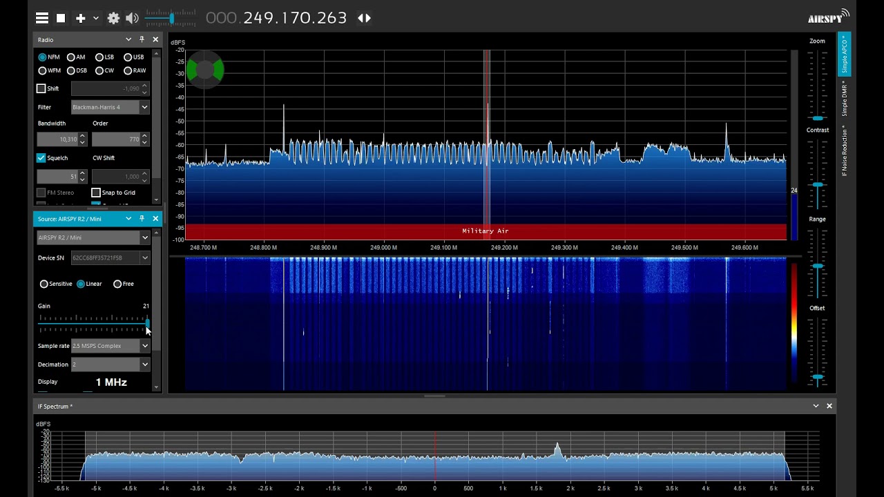 Brazilian Pirates using UHF Satcoms