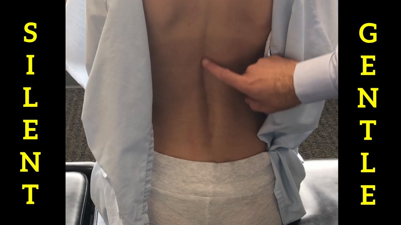 ASMR SPINE ~ NO TALKING ~  NO MID ROLL ADS ~ Relax & Sleep Chiropractic TONE Sans Crack.