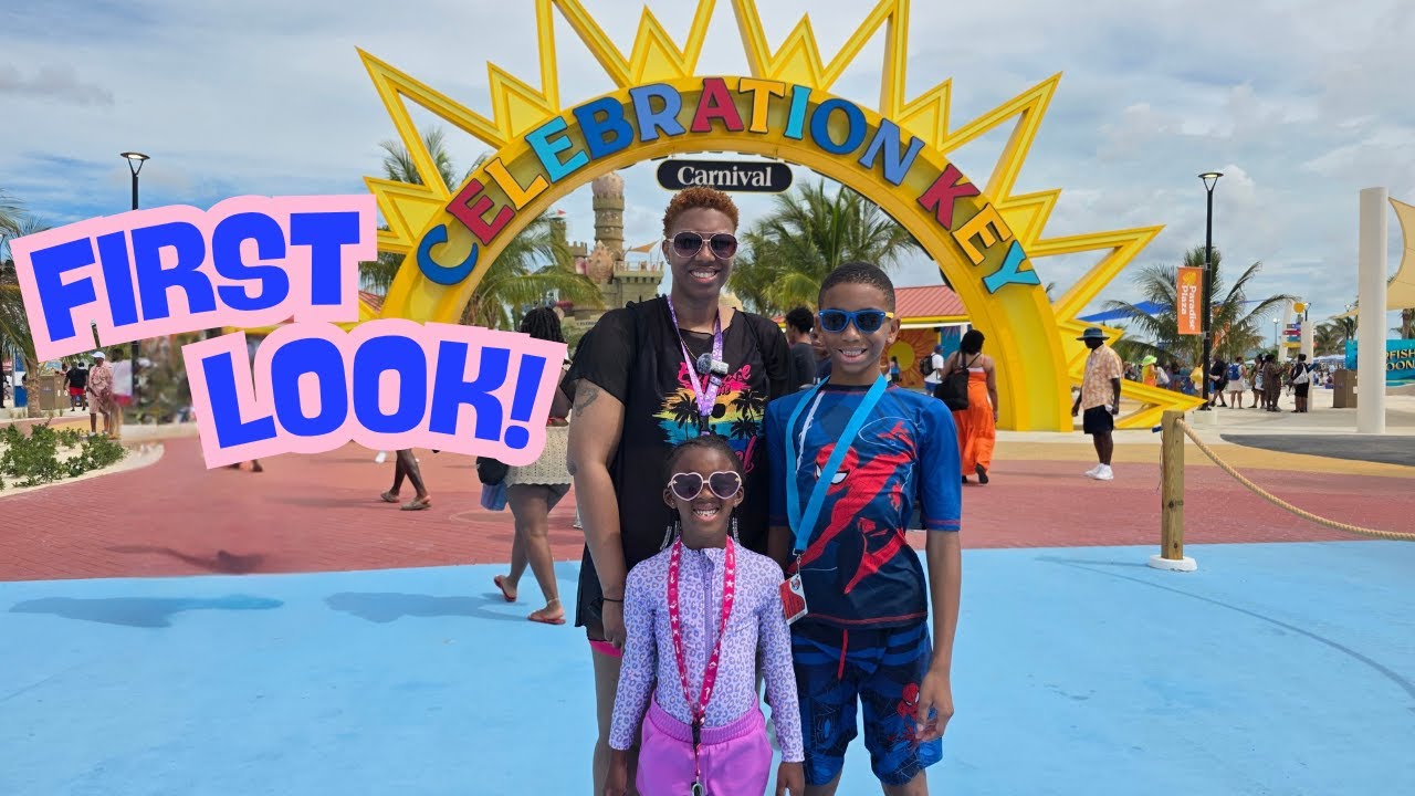 First Look at CELEBRATION KEY, Carnival's NEWEST Private Destination!