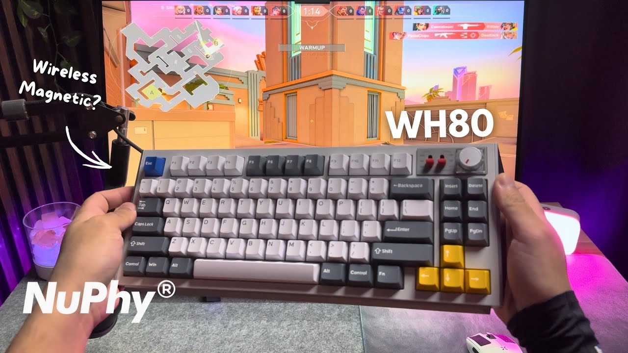 Is this the Best Wireless Magnetic keyboard? / NuPhy WH80 review