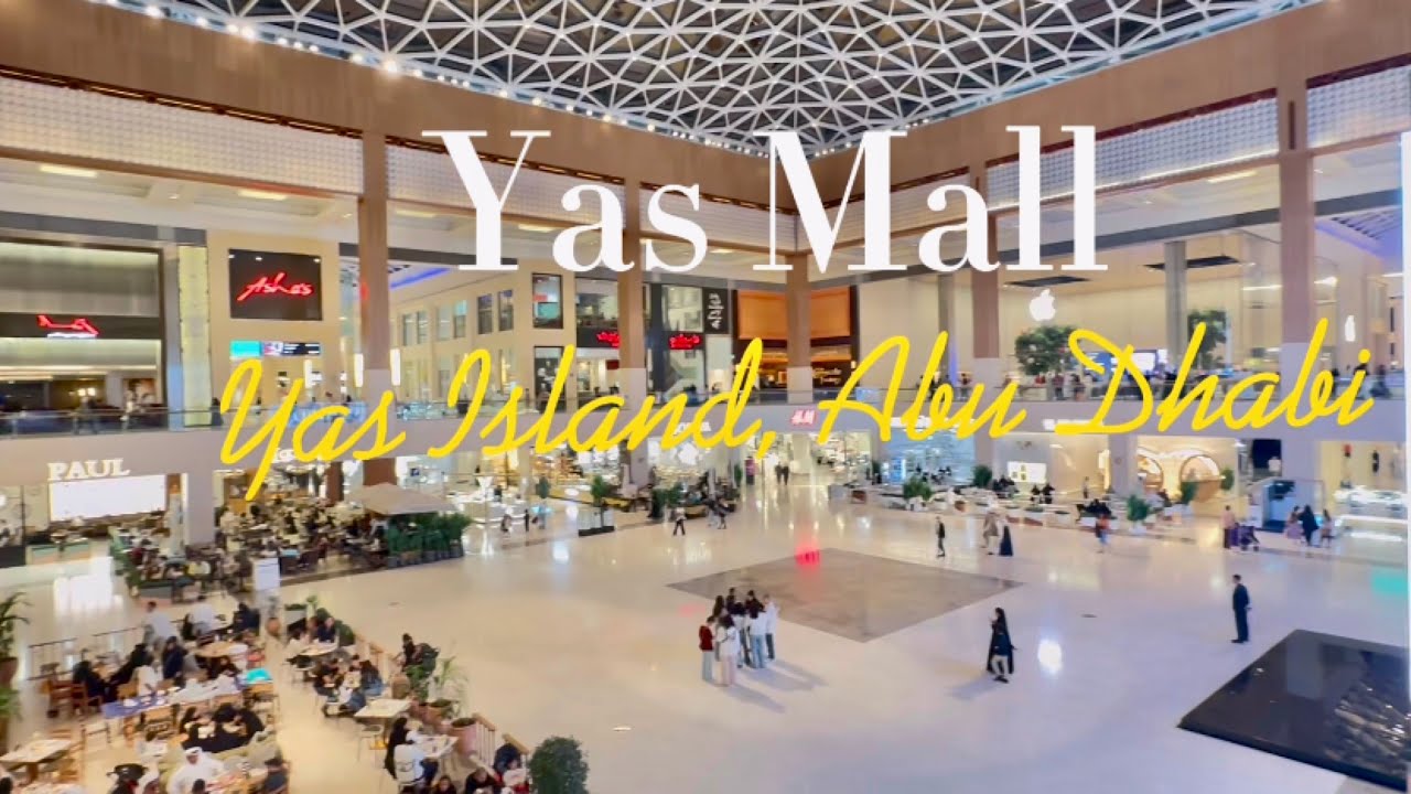Walk Tour and Shop with me at Yas Mall, Yas Island Abu Dhabi