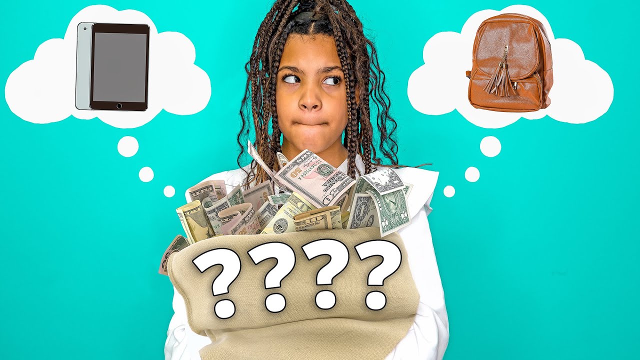 Kids Learn To Spend Money Correctly!