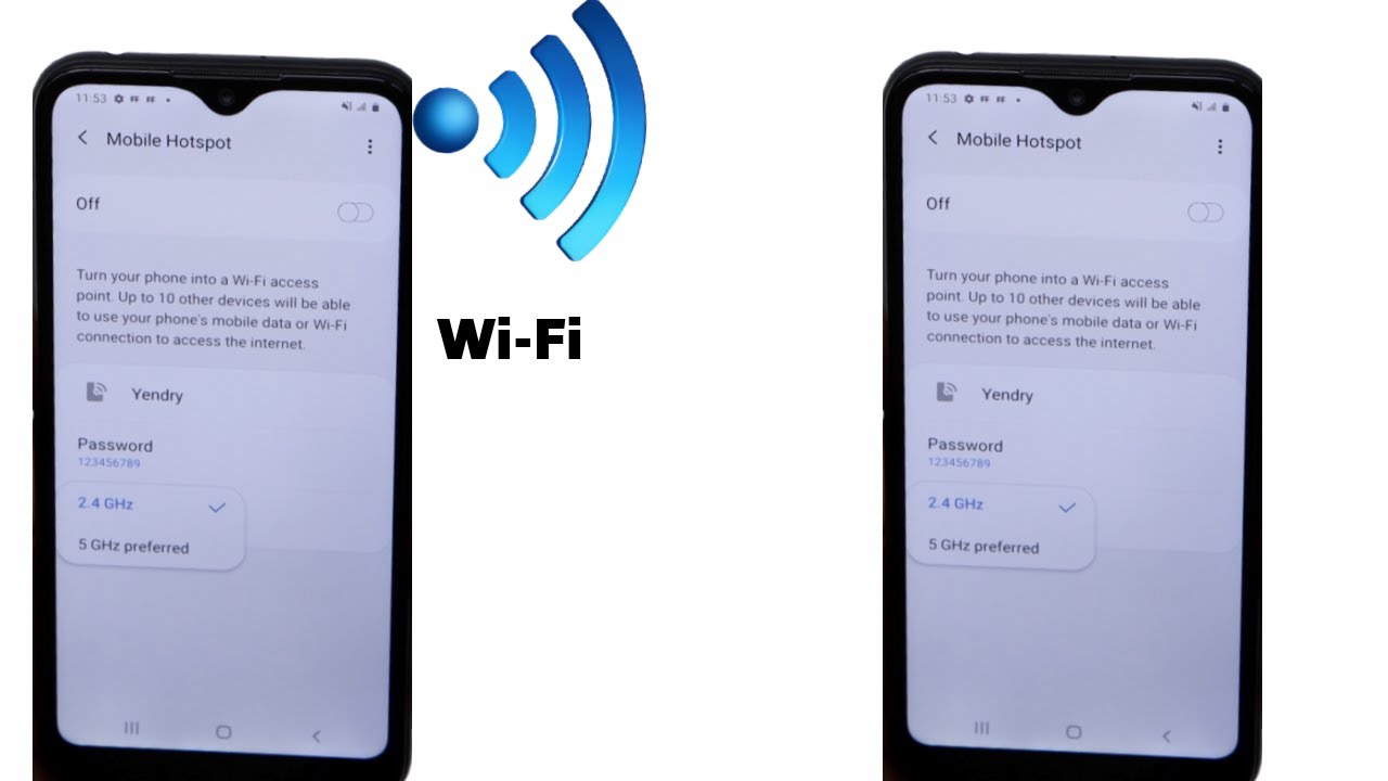 how to share wifi internet from phone to phone