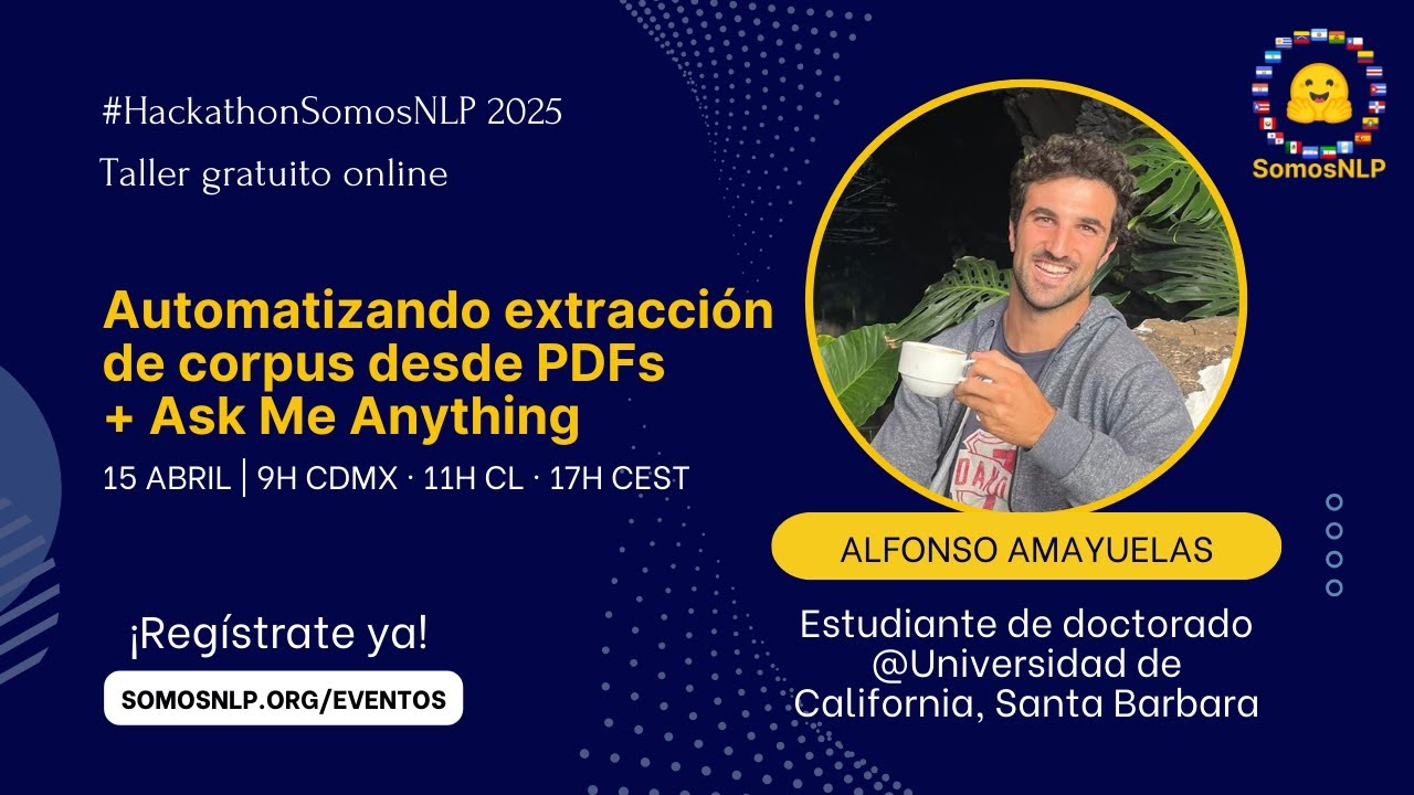 Automatizando extracción de corpus desde PDFs, Alfonso Amayuelas | 