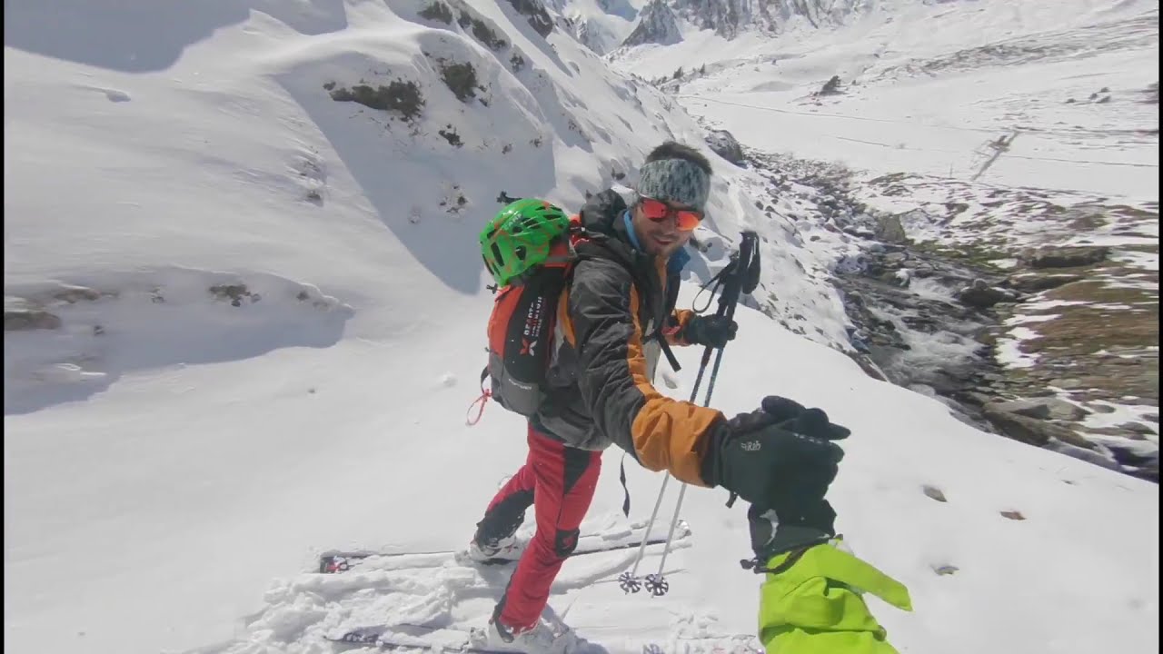 SKI DE RANDONN&Eacute;E - Pic du P&eacute;gu&egrave;re - Cauterets - Parc national des Pyr&eacute;n&eacute;es - LES PYRENEES