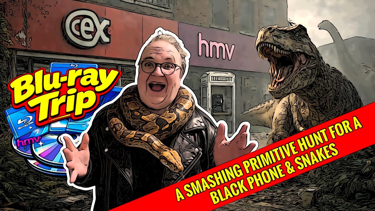 A SMASHING PRIMITIVE Blu-ray Hunting Trip for a BLACK PHONE and SNAKES!