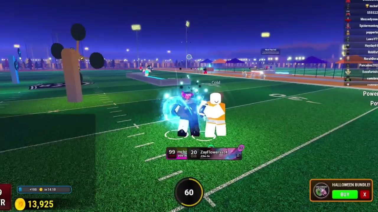Getting my 1000th win in football legends 