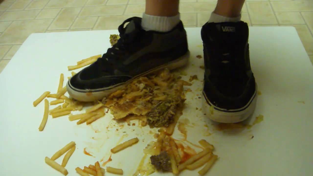 Food stomp - Burger meal with Vans