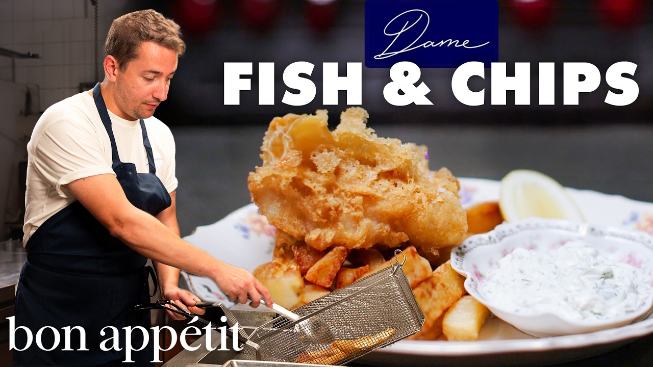 How One of NYC’s Best British Chefs Makes Fish & Chips | Made to Order | Bon Appétit