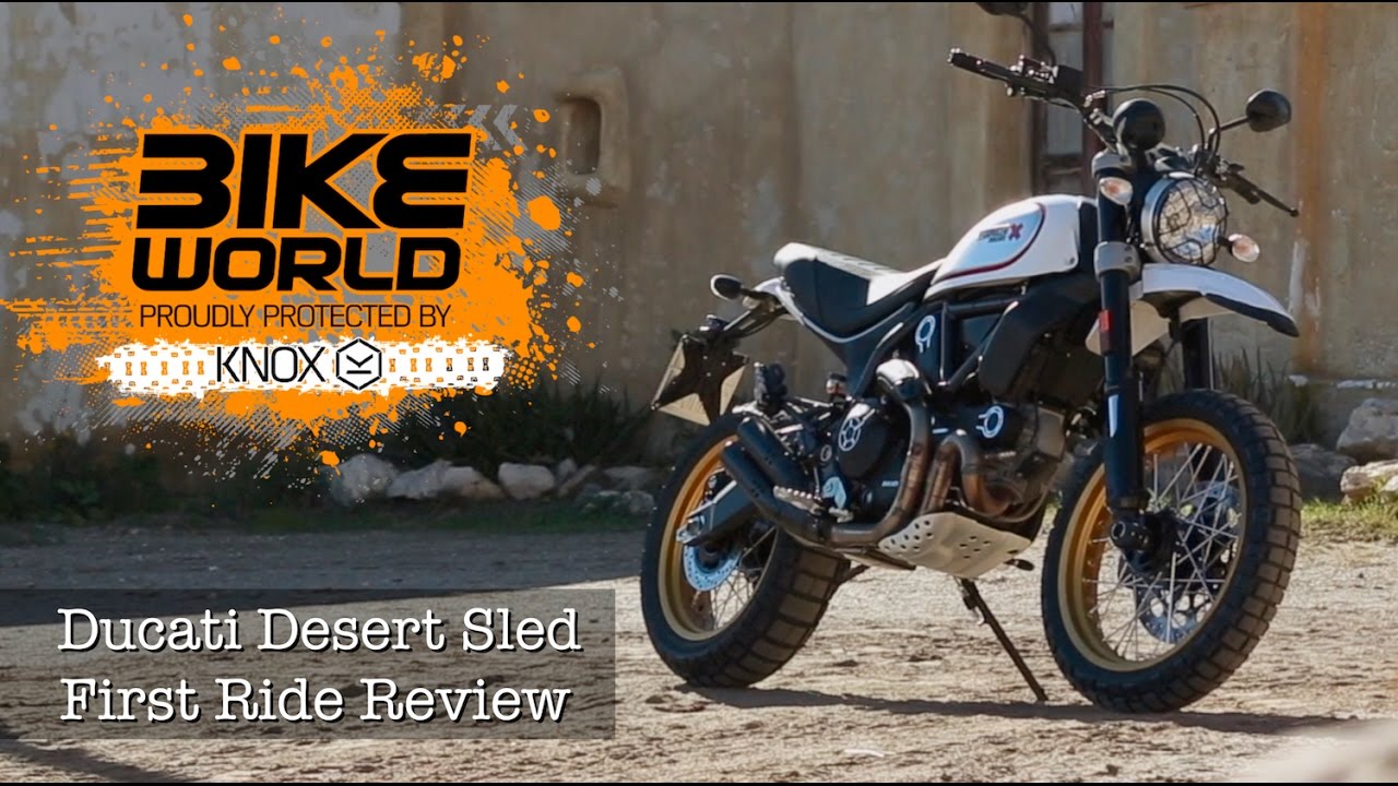 Ducati Scrambler Desert Sled Launch Review