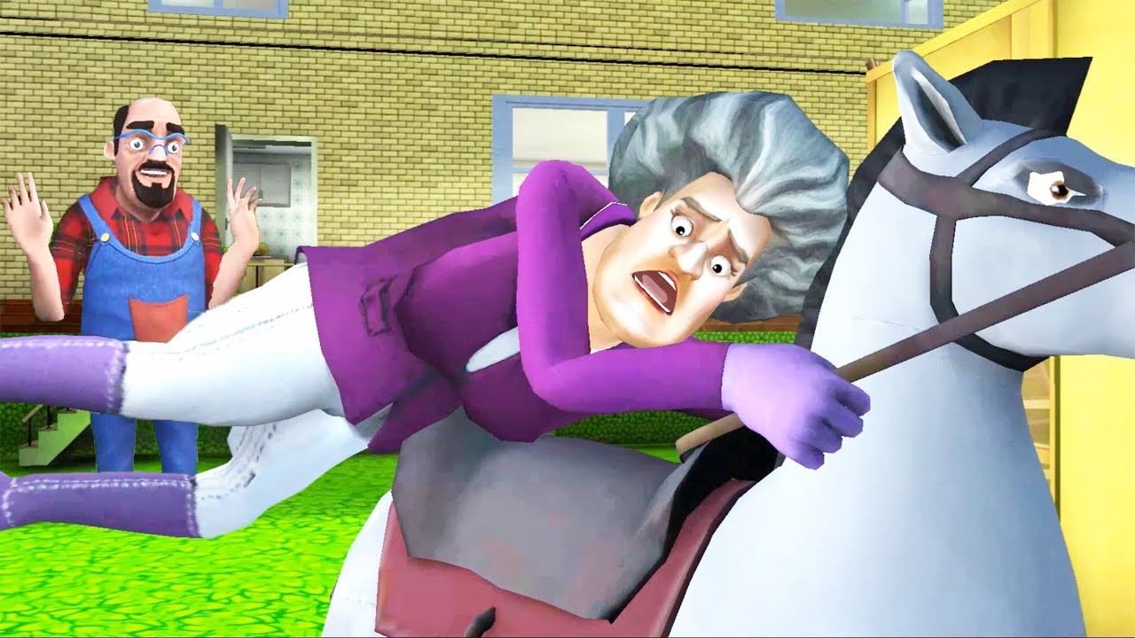 ÇATLAK ÖĞRETMEN MAYMUNA DÖNDÜ Scary Teacher 3D Oyunu