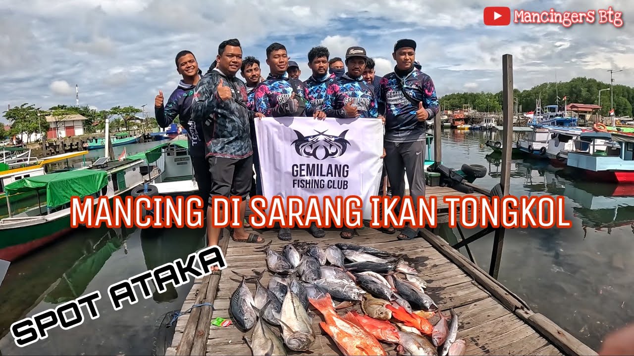 MANCING RAME RAME DI ATAKA SAAT TERANG BULAN || SPOT TERBAIK DI TENGAH LAUT KALIMANTAN