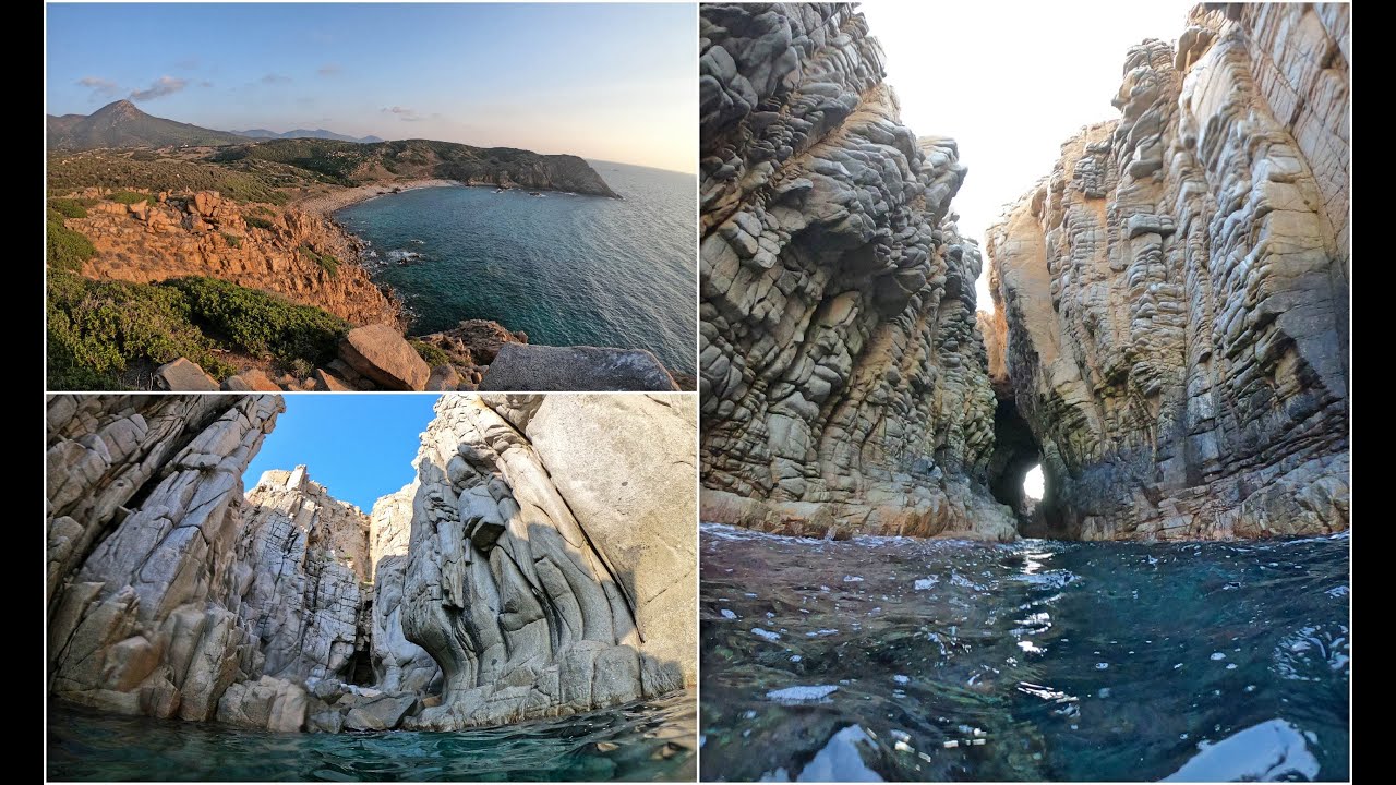 Cala Is Tramatzus - Lo Scoglio de S'Axina (Costa Verde - Sardinia) GoPro HD