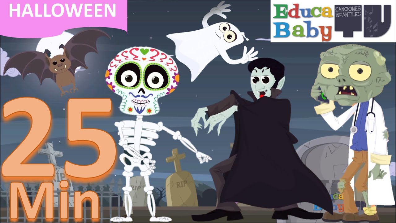 The Best Halloween Songs - CHUMBALA CACHUMBALA - Tombs Over Here & More Songs Compilation