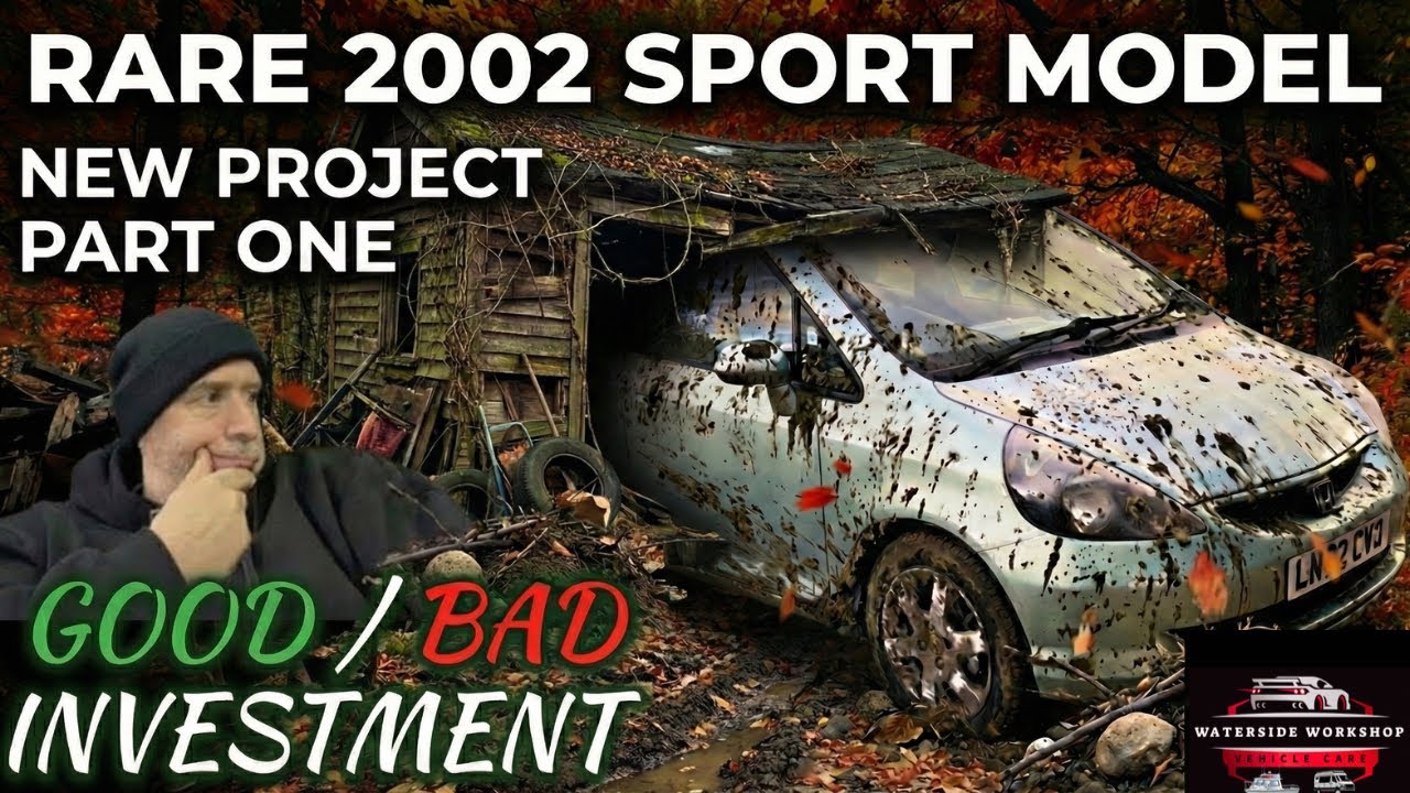We bought a rare 2002 Time warp condition Honda jazz sport se , is it a good investment 😬 part one