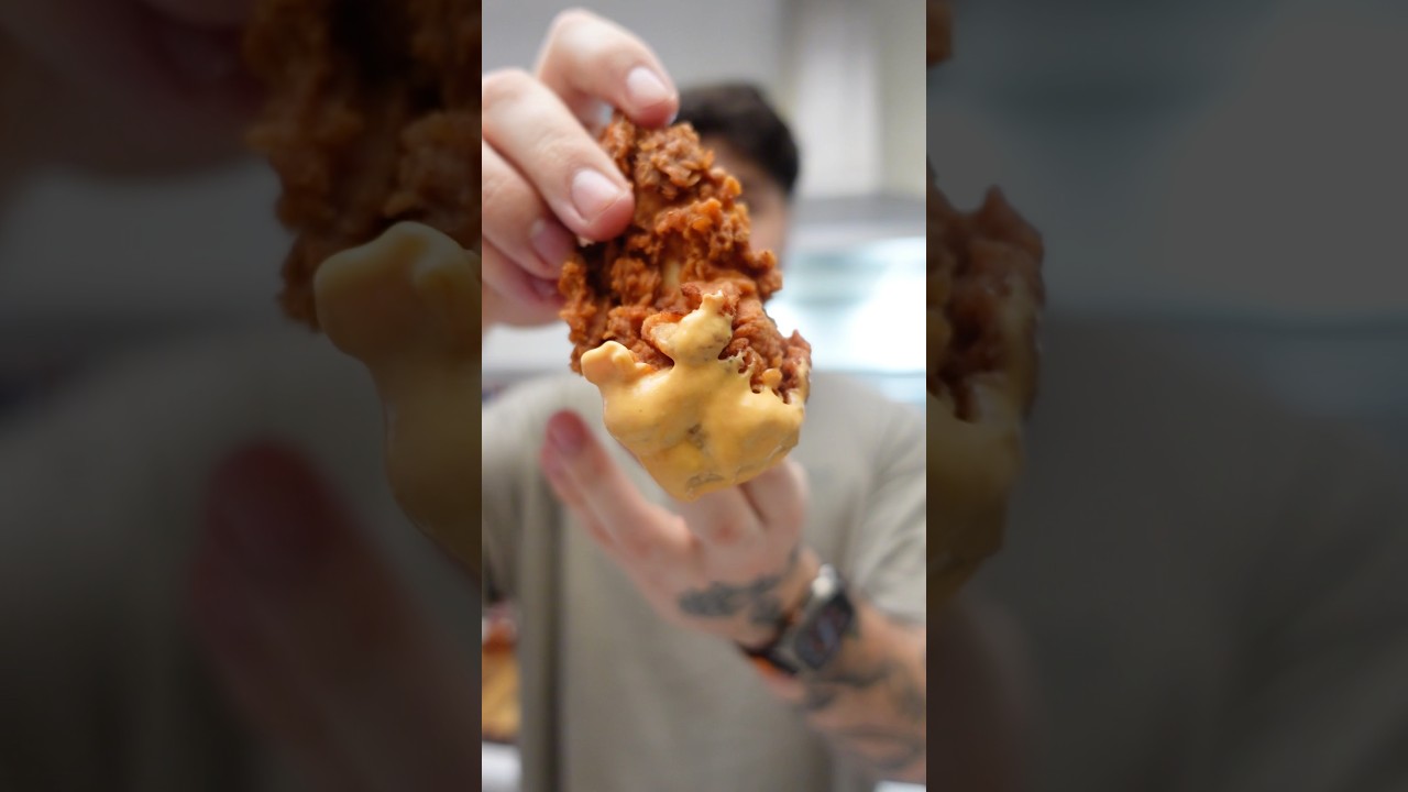 Les meilleurs Tenders que t&rsquo;as jamais mang&eacute; ! 🍗🤤#tenders #recettetenders #poulet #recettepoulet