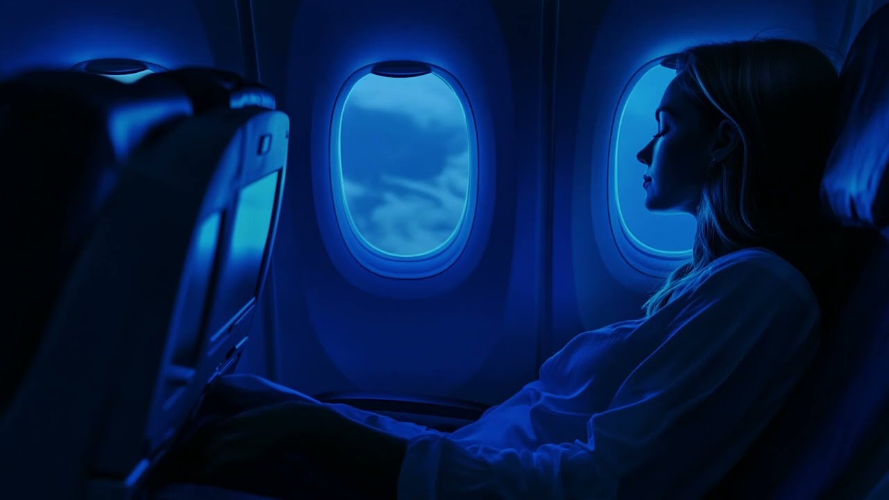 Airplane Cabine Sound | Beat Insomnia | 3 Hours Calming Flight Sound | Jet Plane Engine Relaxation