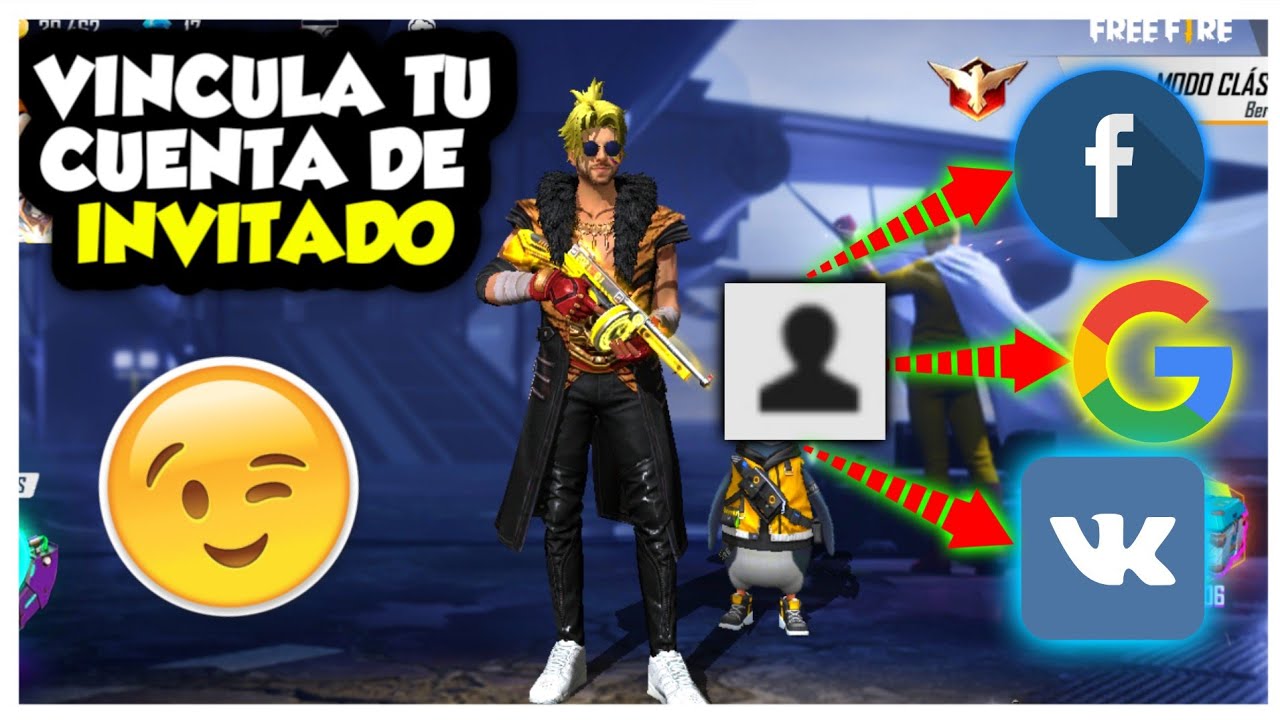 🕵️‍♀️COMO VINCULAR UNA CUENTA DE INVITADO EN FREE FIRE 2020/2021 A FACEBOOK, GOOGLE O VK // DADJORE🤙