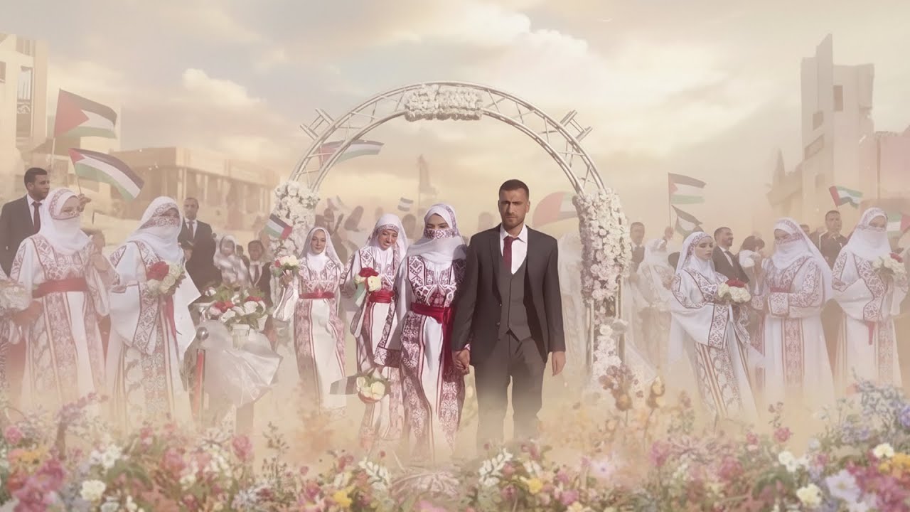 A beautiful Mass wedding for 54 couples in Gaza
