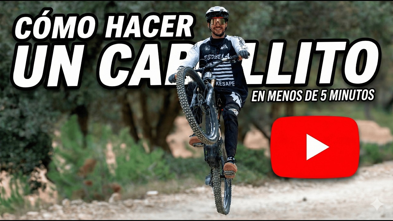 4min para DOMINAR el Caballito en MTB (Fácil y Rápido) ⚡️ Tutorial Express