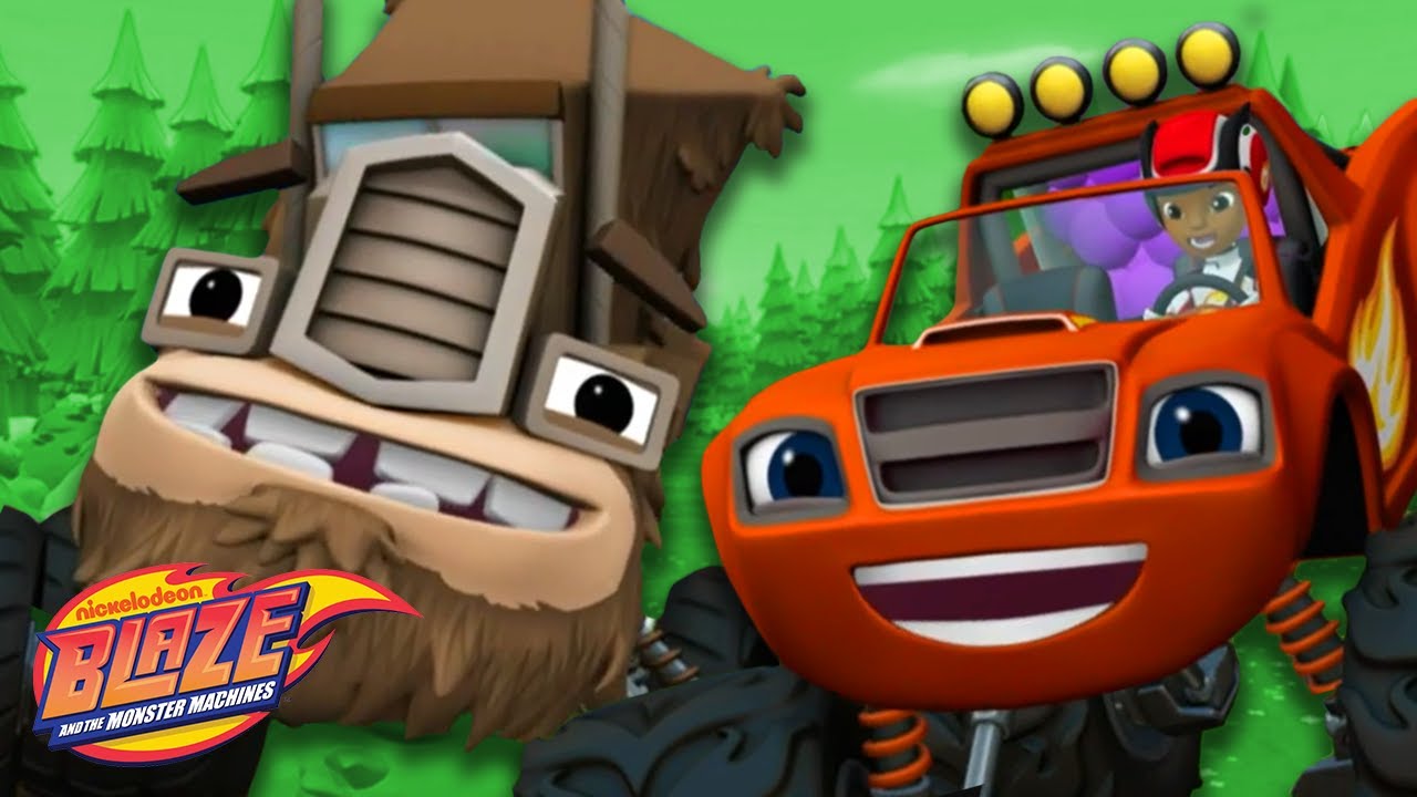 Gasquatch & Blaze Save the Day! | Blaze and the Monster Machines