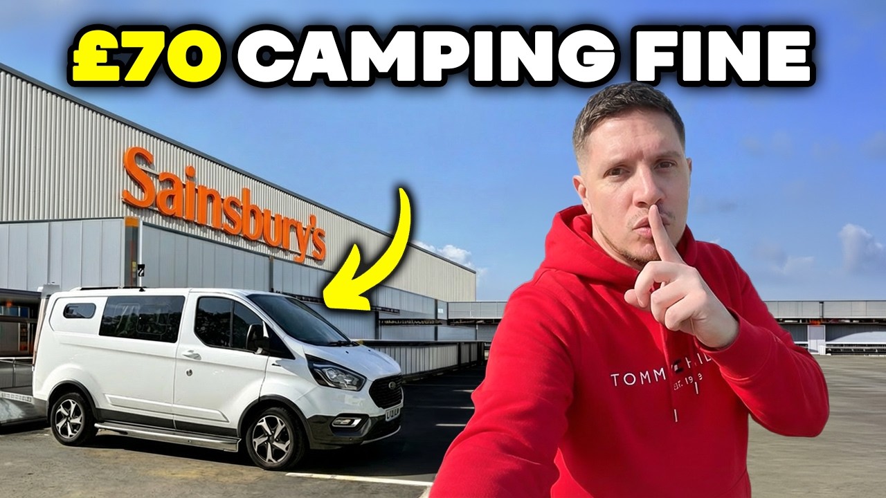Как избежать штрафов за парковку у супермаркета - Van Life UK