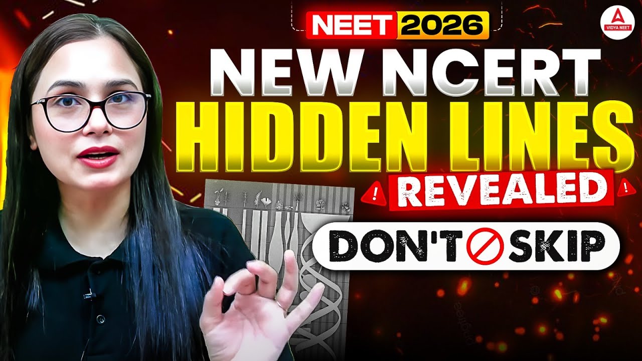 New NCERT Hidden Lines In One Video | NEET 2026 | Dr Gargi Singh