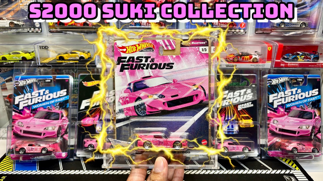 HOT WHEELS JDM QUEEN! SUKI PINK HONDA S2000 PALING CANTIK & LANGKA! 🔥