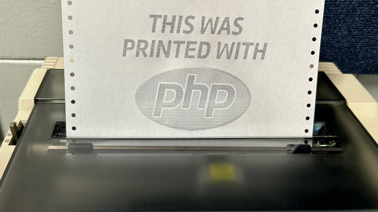 This retro printer creates my daily newsletter and more&hellip; using PHP