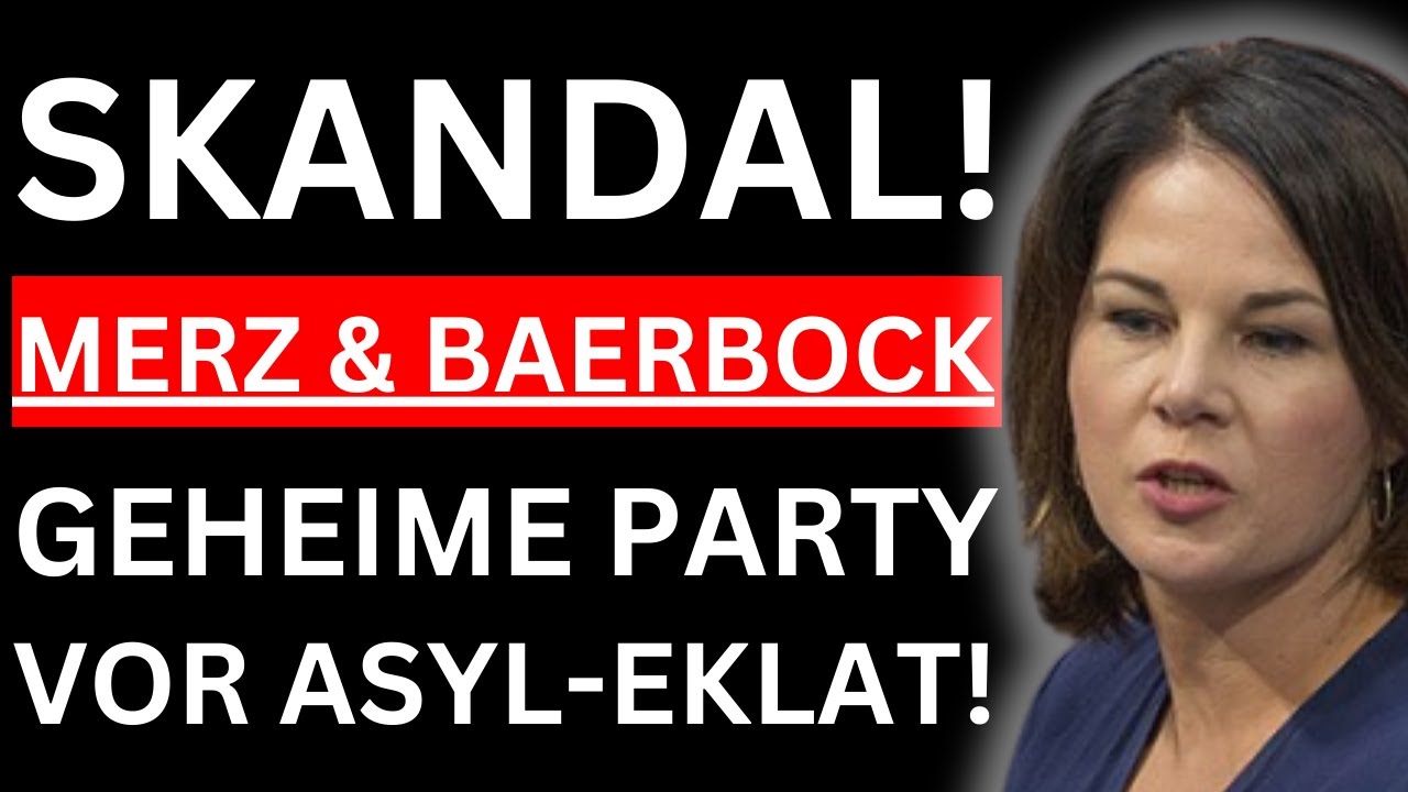 🚨 GEHEIMTREFFEN bei LASCHET! Merz & Baerbock feiern GEMEINSAM &ndash; am Abend vor dem Asyl-Eklat! 🚨