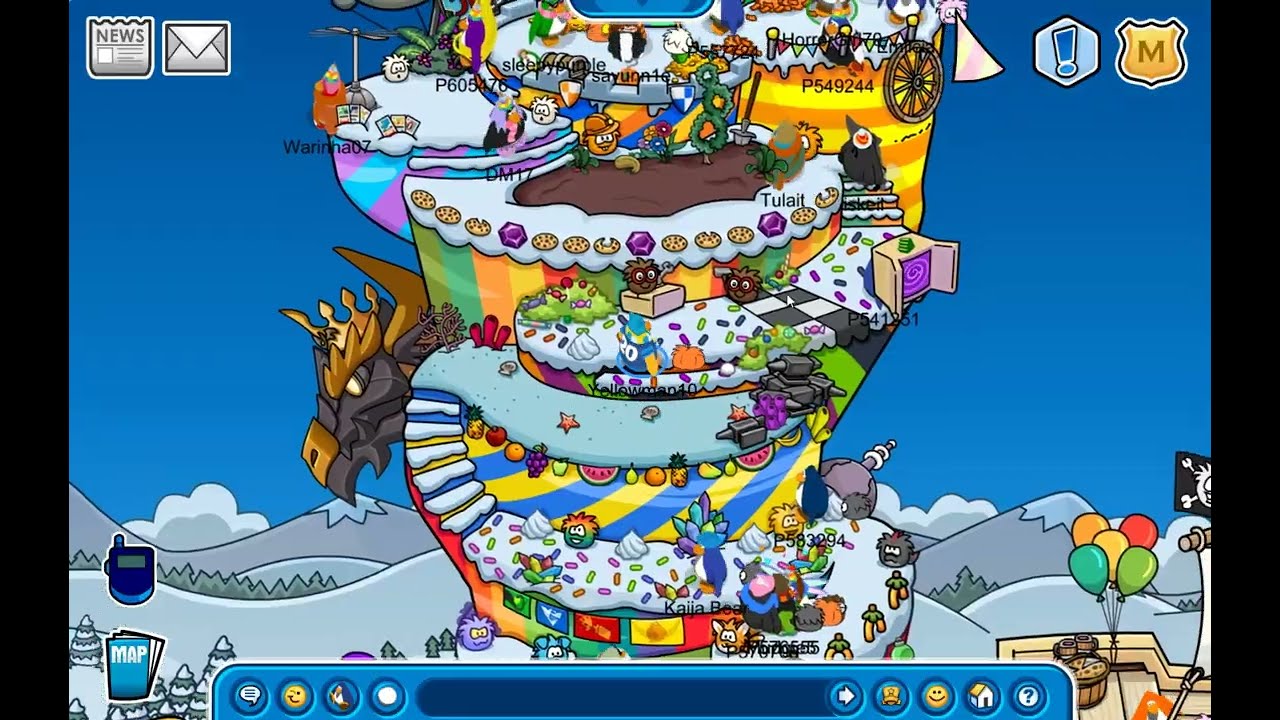 Путешествие Club Penguin: вечеринка в честь 20-летия Club Penguin! :D 24 октября 2025 г.!