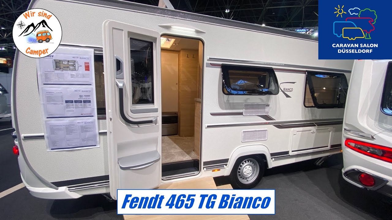 Vorstellung des Fendt Bianco 465 TG auf dem Caravan Salon 2020