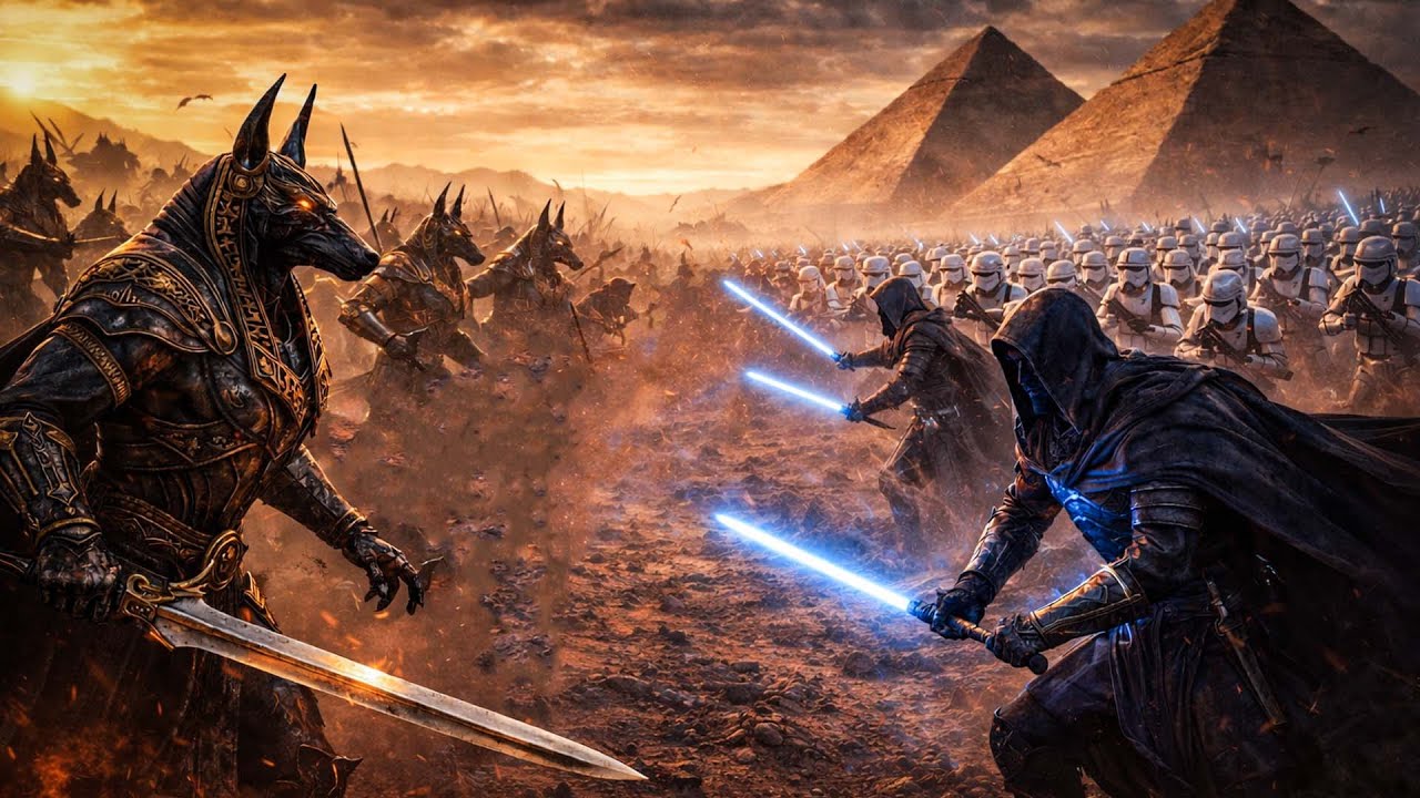 503,100 JEDI vs 5,312,000 ANUBIS LEGIONS — PYRAMID LAST STAND | UEBS2
