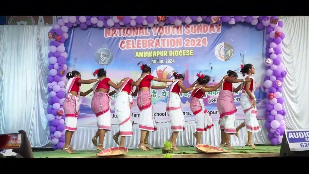 Nagpuri Tribal Song / National Youth Sunday 2024 / Ambikapur Diocese