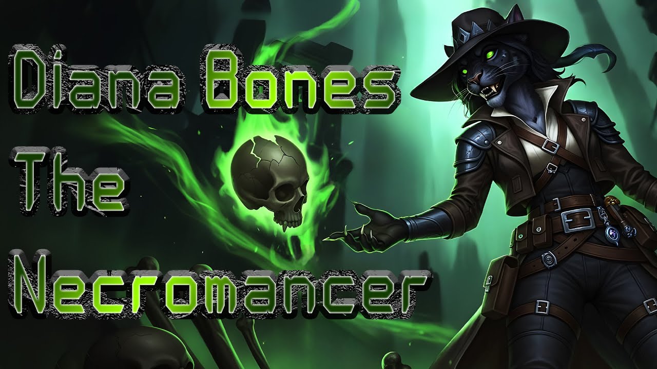 Diana Bones - The Tabaxi Necromancer | Dark Epic Bardcore Medieval Fantasy DnD & RPG Music