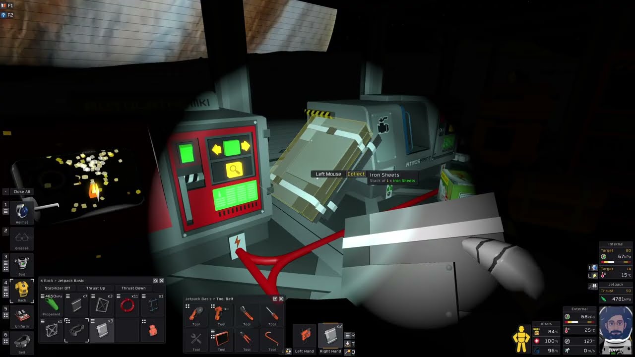 Stationeers - self grown food and advanced furnance - Brutal Europa Ep 03