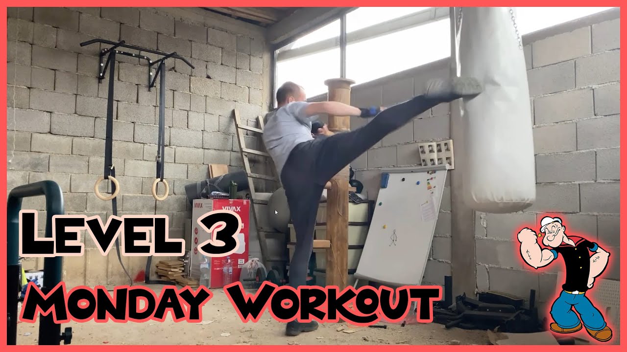 My Monday Training Routine - Workout Motivation; Fitness Challenge; Level 3 - PUMP