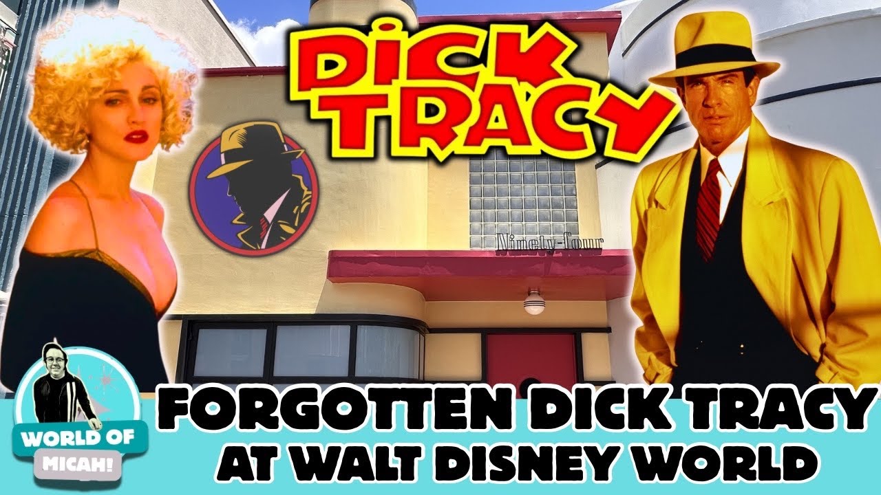Забытая история Дика Трейси в студии Disney MGM | Что осталось в парке с 1990 года?