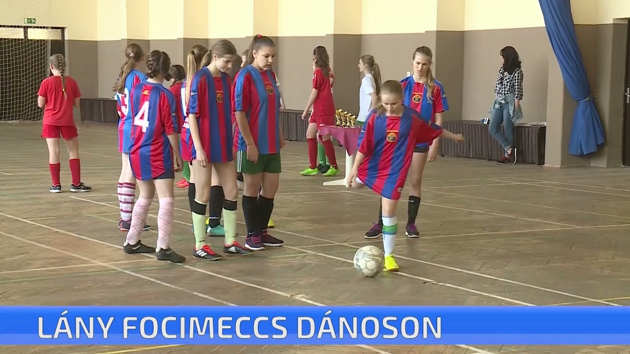 Lány labdarúgó mérkőzést tartottak Dánszentmiklóson
