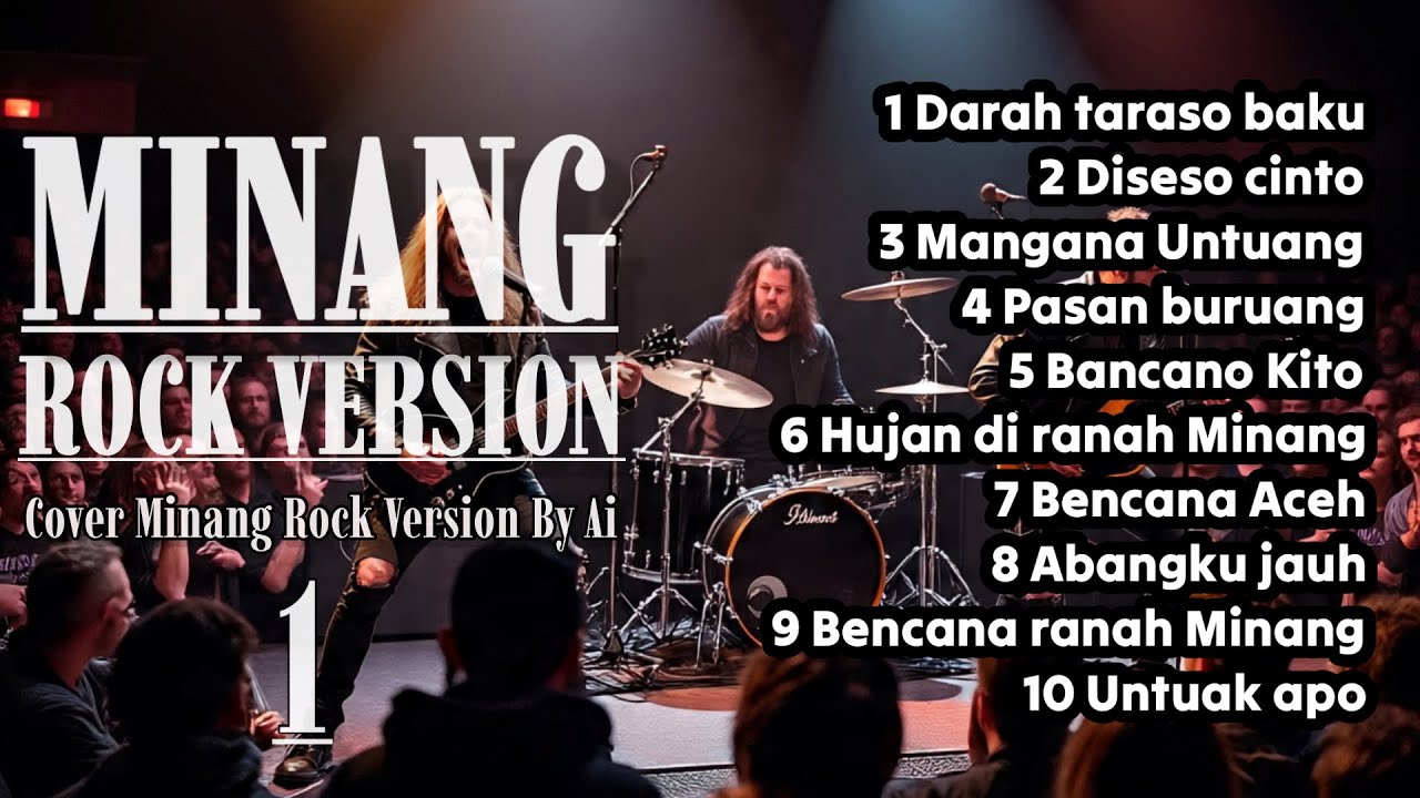 FULL LAGU MINANG SANTAI ( Cover Slow Rock Version By Ai )
