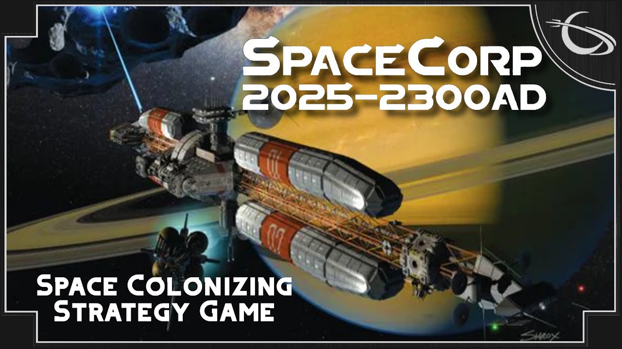 Colonizing & Exploring Space Turn-Based Strategy Game - SpaceCorp 2025-2300AD