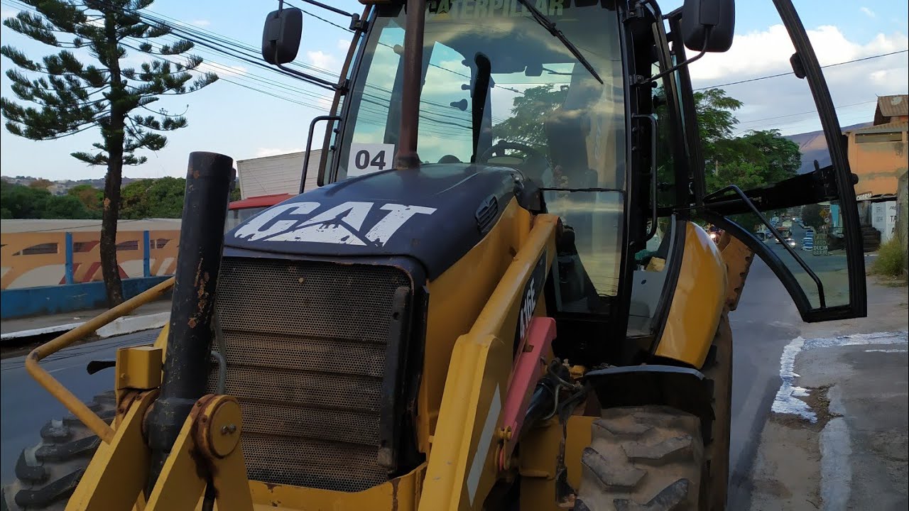 Caterpillar 416 E não liga