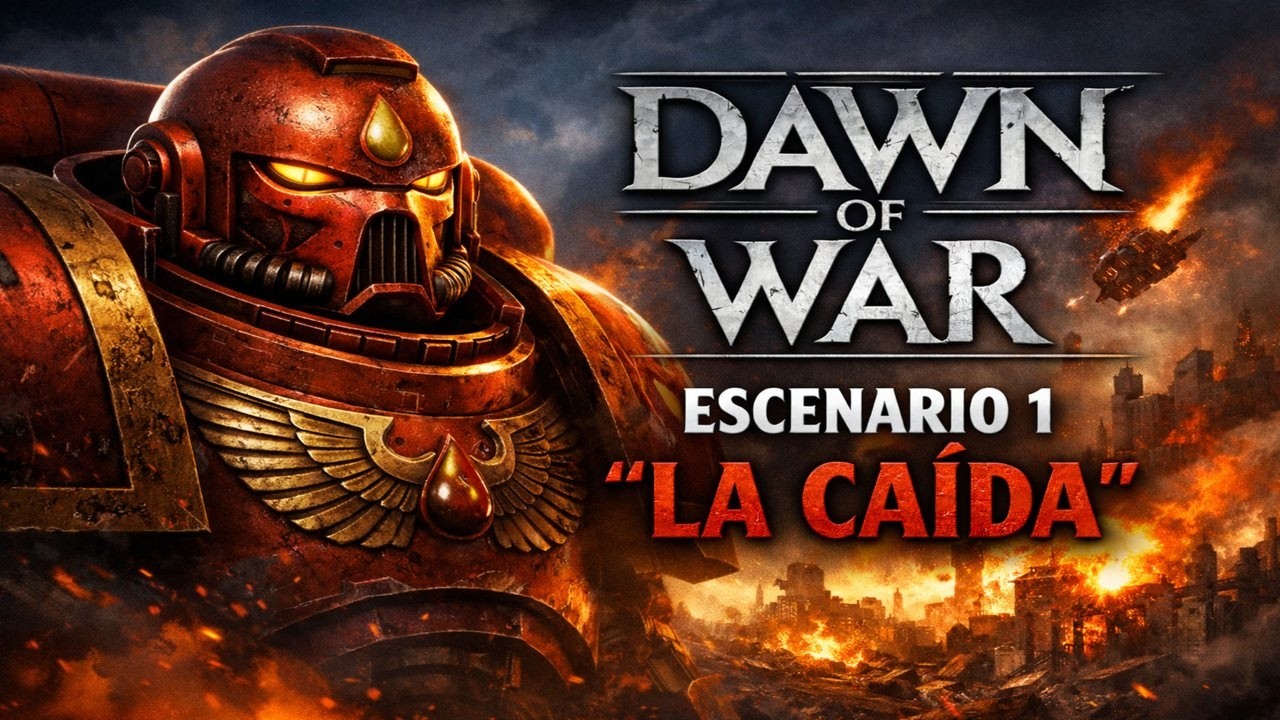 Contando la historia de Gabriel Angelos | Escenario 1: La Caída | Dawn of War