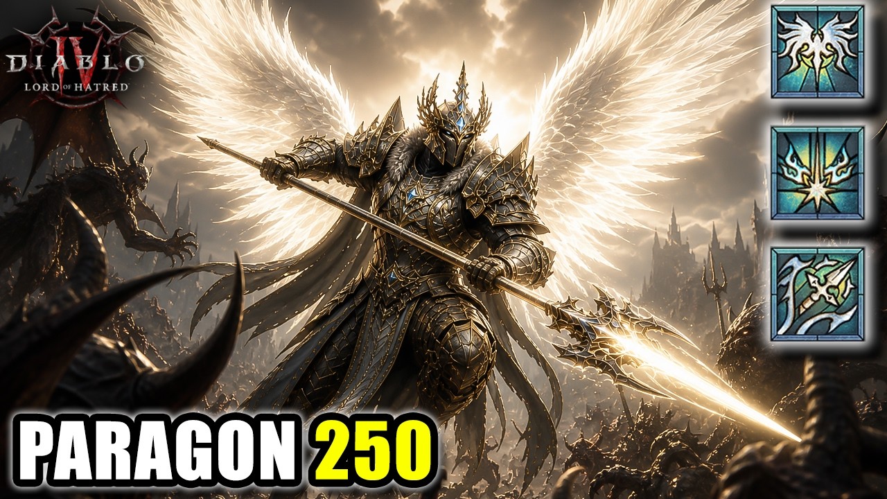 The Paragon 250 Endgame Update | Torment 12 Holy Arbiter Paladin Build Progress | Diablo 4