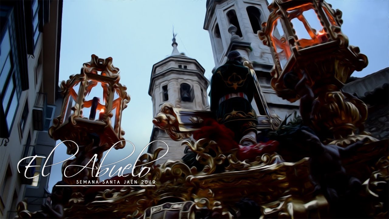 El Abuelo en plaza de San Ildefonso - Semana Santa Jaén 2019